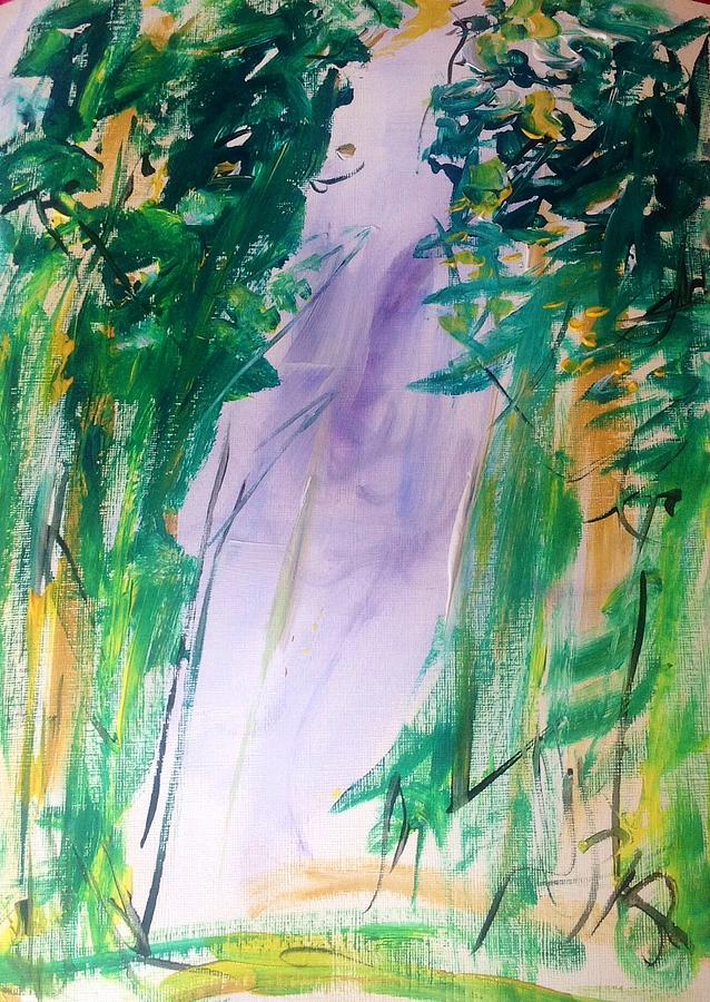 Tree Painting - Trees for Joel  by Judith Desrosiers