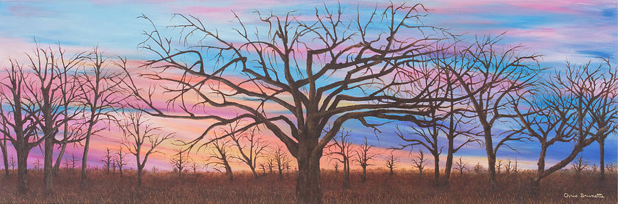 Trees of The Field Painting by Christine Brunette
