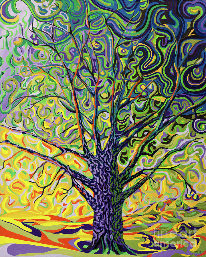 Treevolution Painting by Robert Yaeger