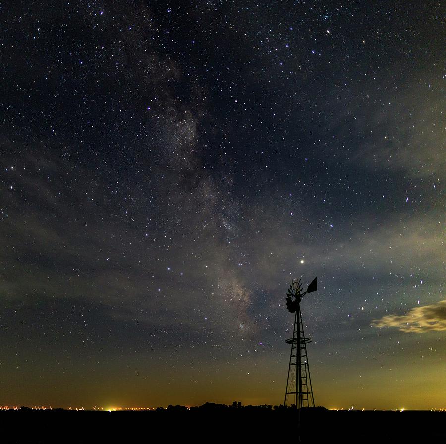 Trego County Milky Way Photograph by Jon Friesen