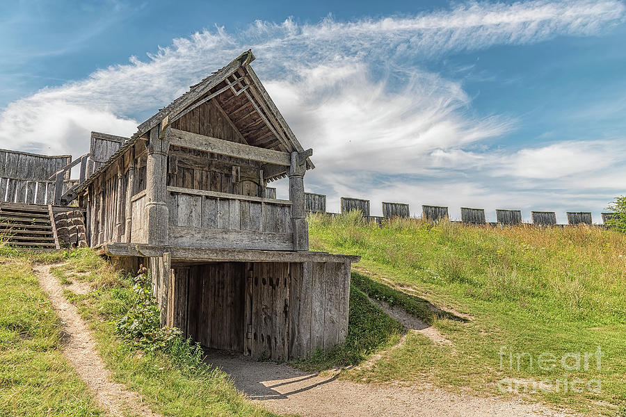 Trelleborg Viking Fort Exit Photograph by Antony McAulay