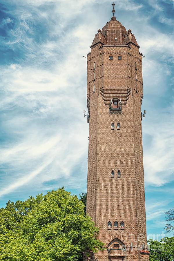 Trelleborg Water Tower Photograph by Antony McAulay
