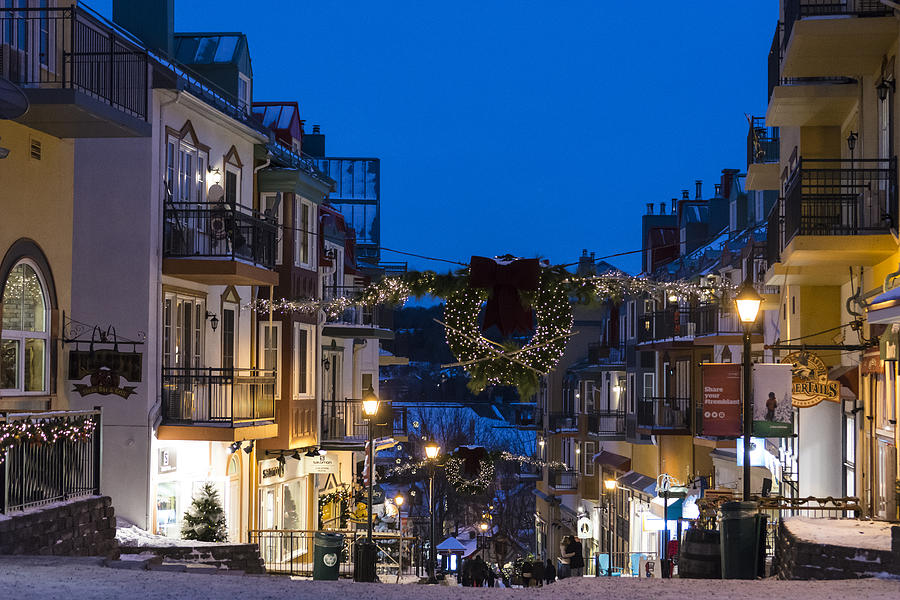 Landscape Photograph - Tremblant Streets by Michael Santos Landscape Photograph - Tremblant Streets by Michael Santos