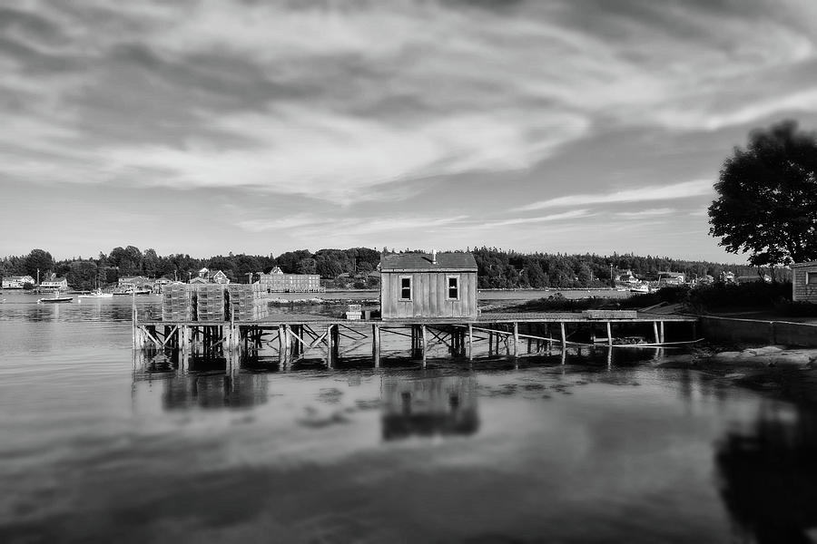 Black And White Photograph - Tremont, Maine No. 23-1 by Sandy Taylor
