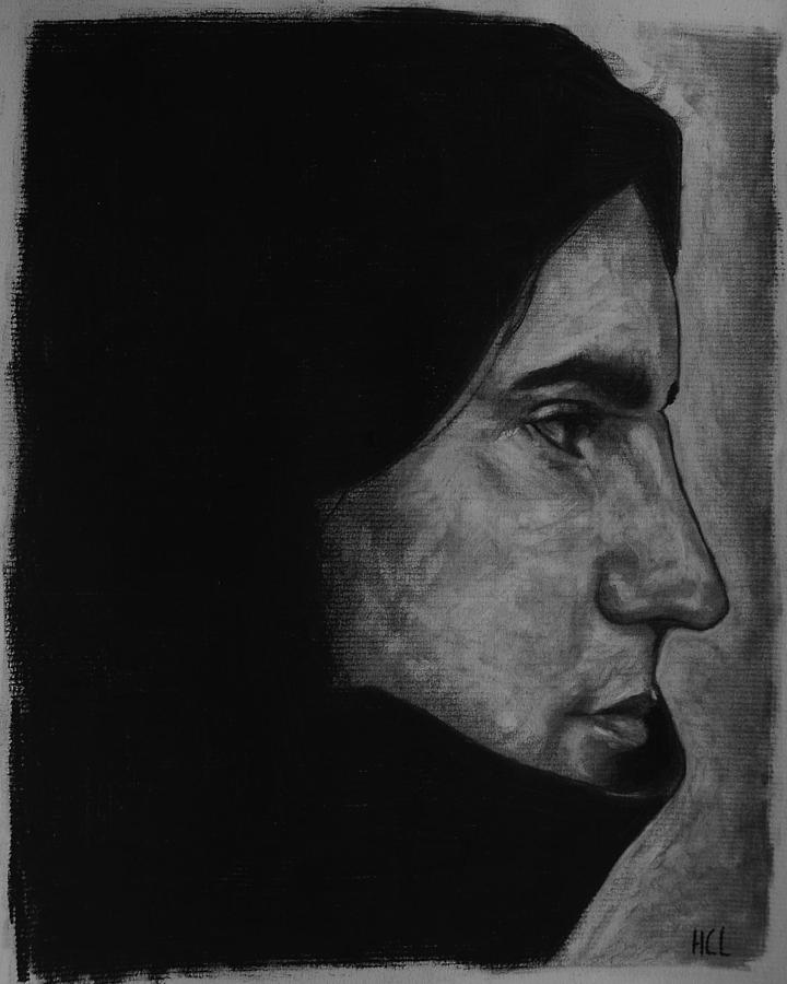Nine Inch Nails Drawing - Trent Reznor by Harrison Larsen
