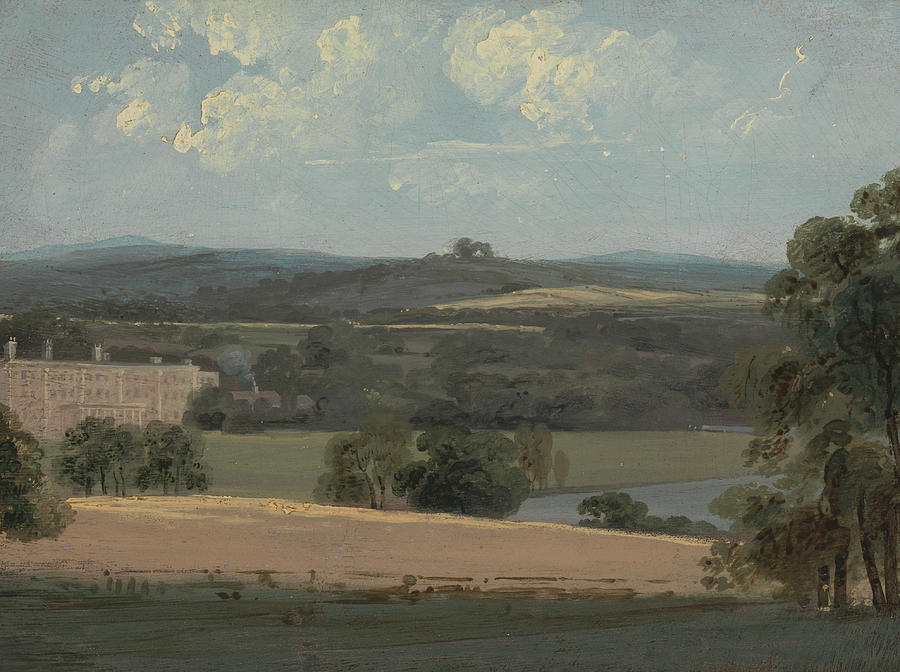 Trentham Park Painting by John Constable