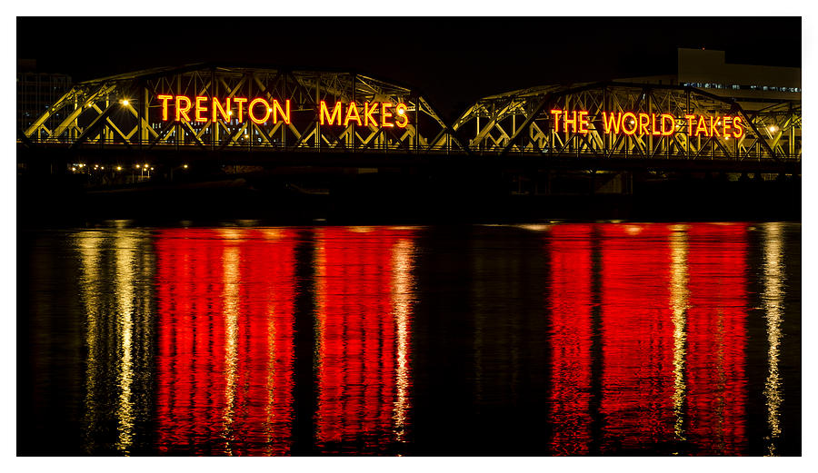 Architecture Photograph - Calhoun Street Bridge, Trenton by Shawn Colborn Architecture Photograph - Calhoun Street Bridge, Trenton by Shawn Colborn