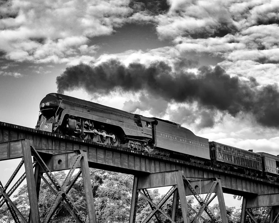 Trestle Crossing Photograph by Alan Raasch