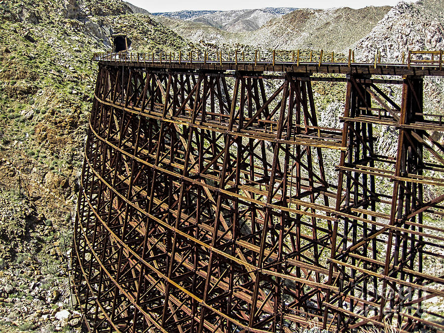 Trestle Goat Canyon Photograph by Keith Ducker