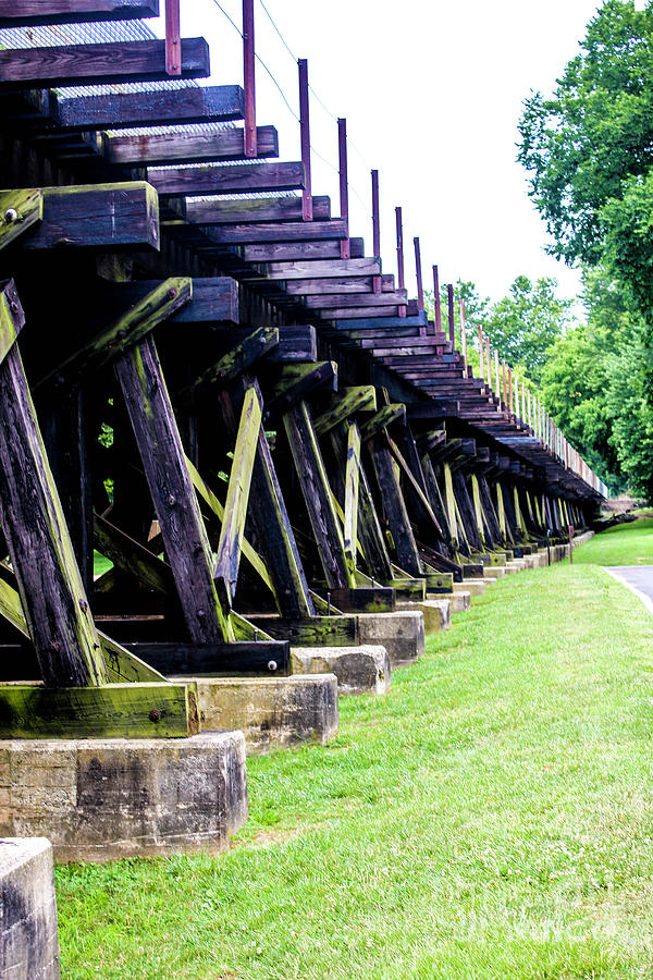 Trestle in Harpers Ferry Photograph by Bill Rogers