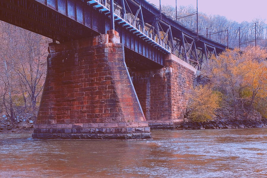 Susquehanna River Photograph - Trestle by Paul Kercher