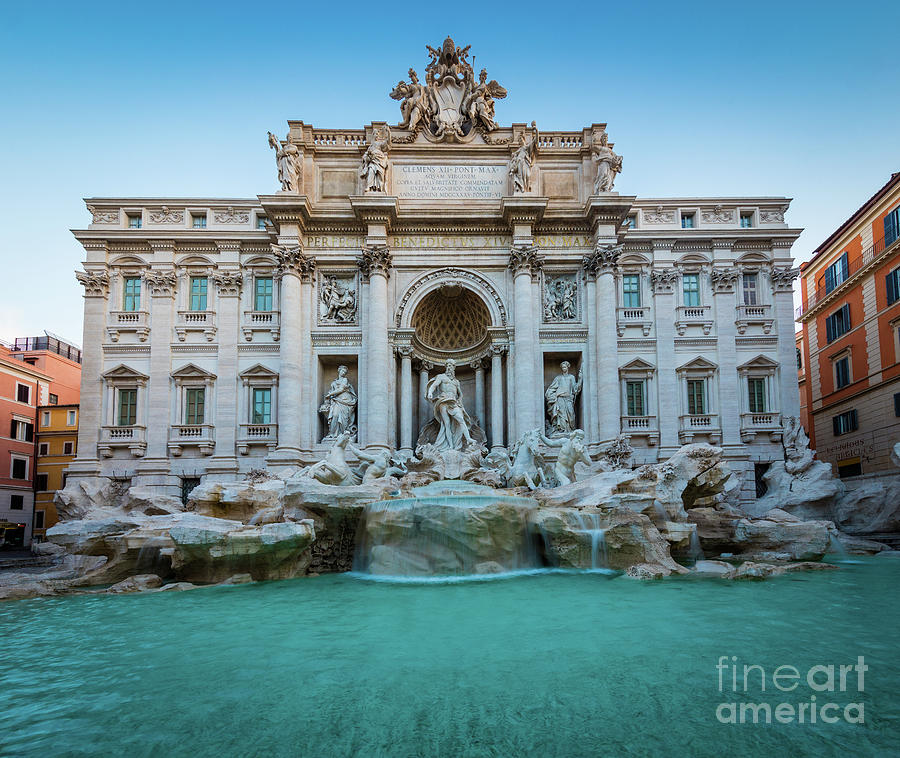 Trevi Fountain Photograph by Inge Johnsson