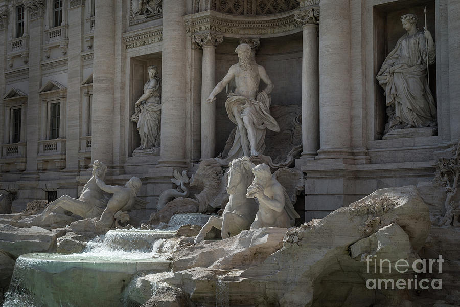 Trevi Fountain, Rome Italy Photograph by Perry Rodriguez