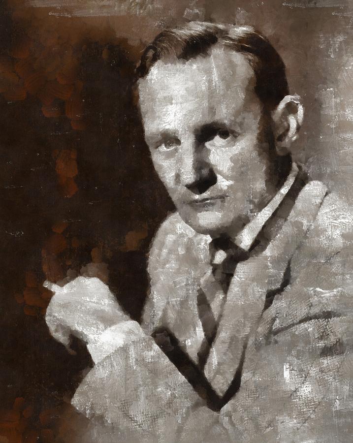Hollywood Painting - Trevor Howard, Actor by Esoterica Art Agency