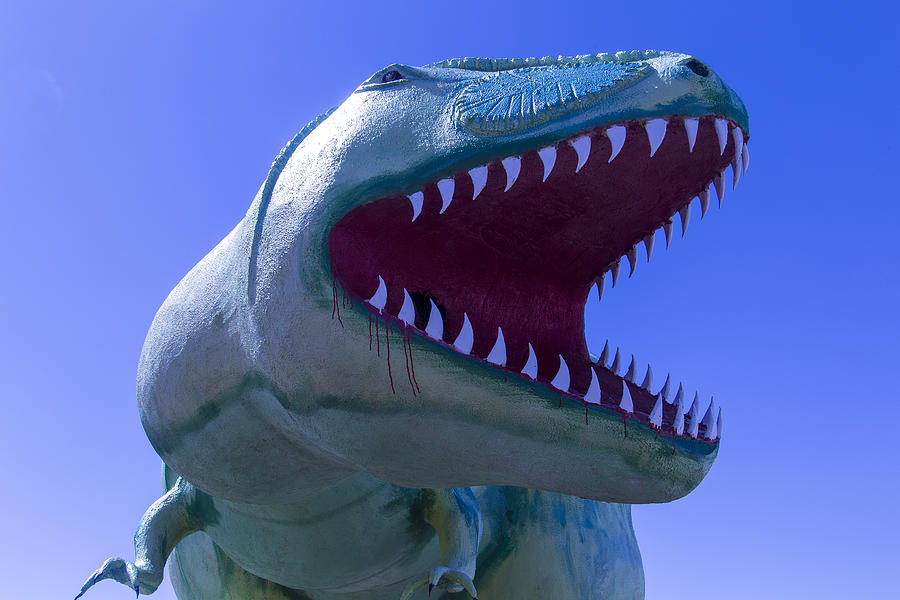 Trex Dinosaur Photograph by Garry Gay
