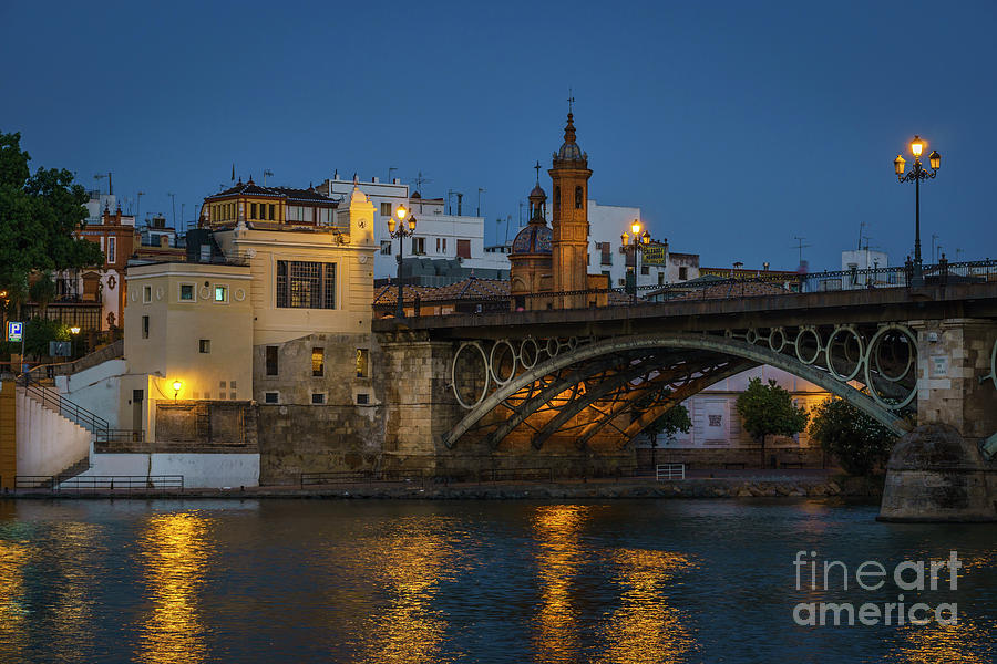 Triana Bridge Seville Spain Photograph by Pablo Avanzini