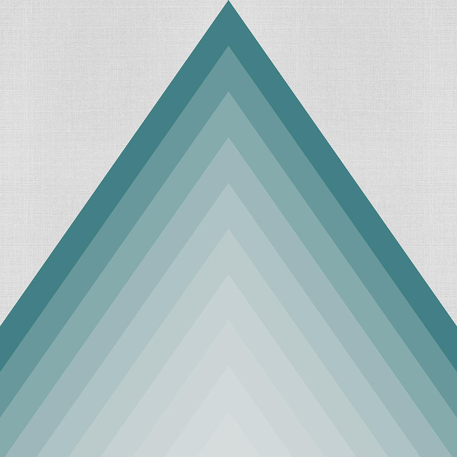 Abstract Digital Art - Triangle - 1 by Finlay McNevin