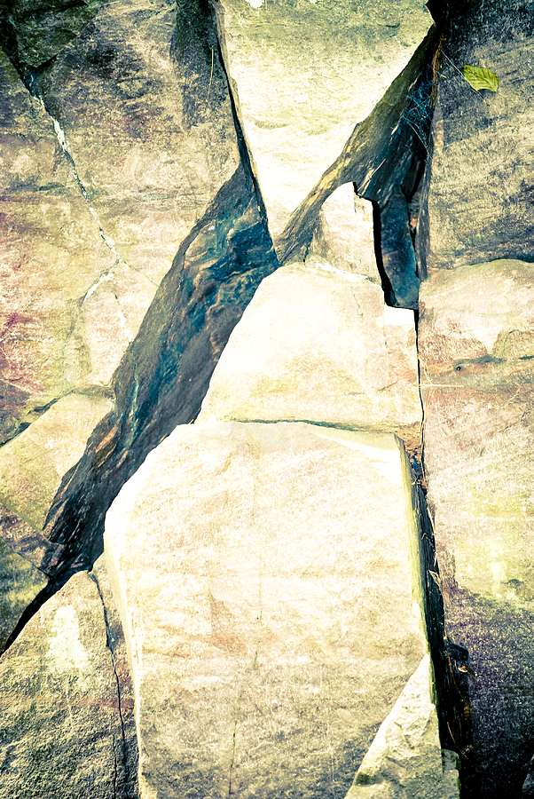 Triangles in Granite Photograph by Christi Kraft