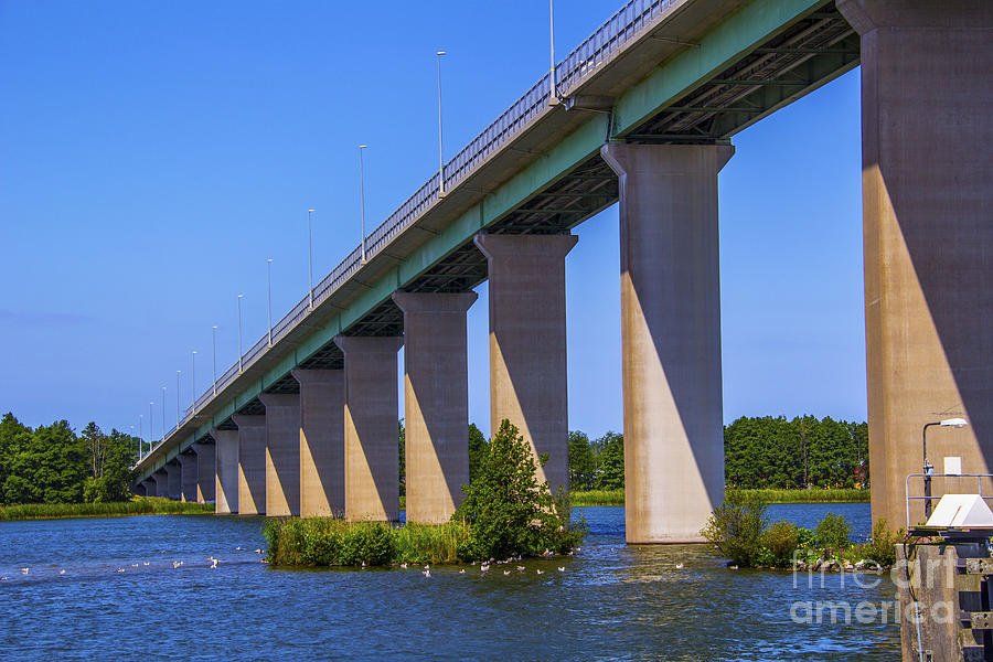 Triangles Under the Bridge Photograph by Roberta Bragan Pixels