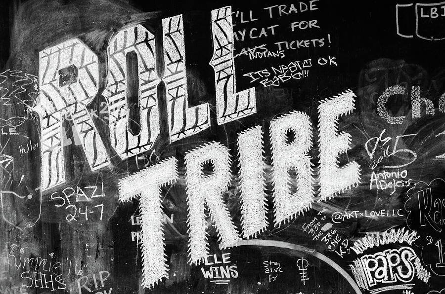Tribe Graffiti Photograph by Stewart Helberg
