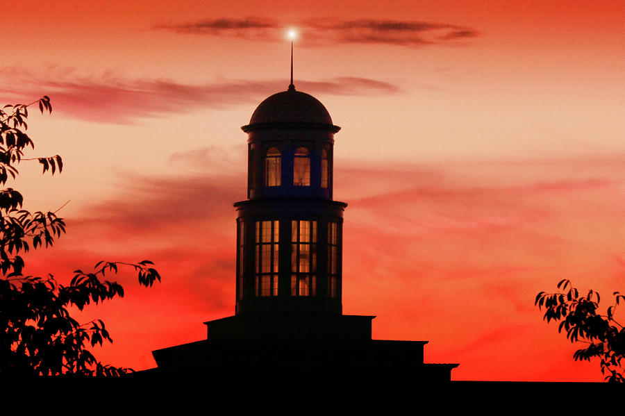 Trible Library Dome At Christopher Newport University Photograph