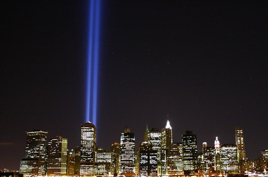 Tribute in Light 2010 Photograph by Christopher J Kirby
