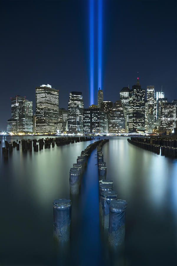 Tribute In Light Photograph by Evelina Kremsdorf