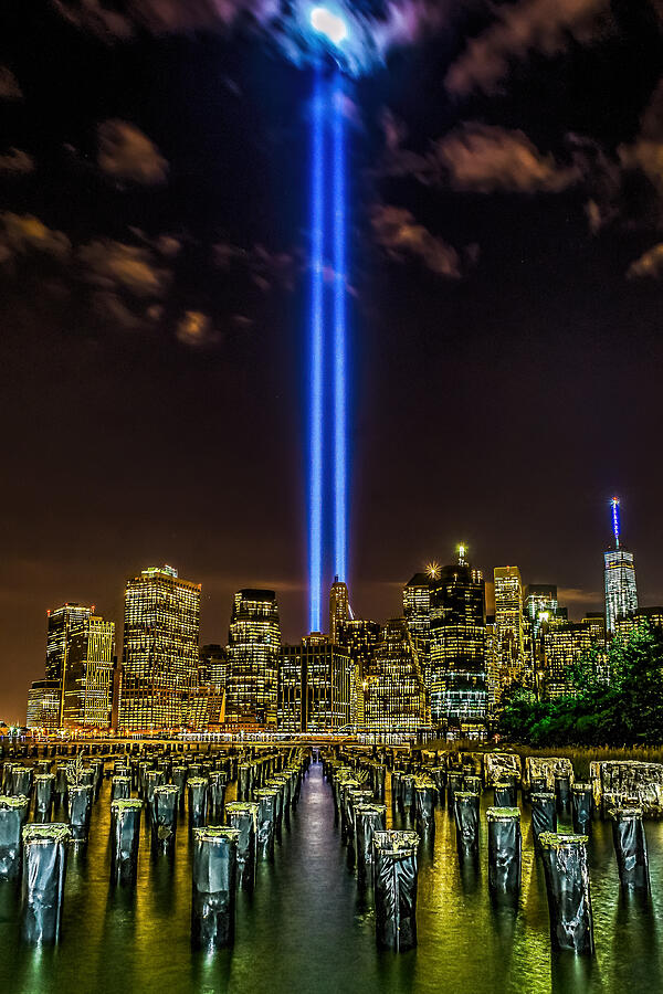 Tribute Lights 2015 Photograph by Nick Zelinsky Jr