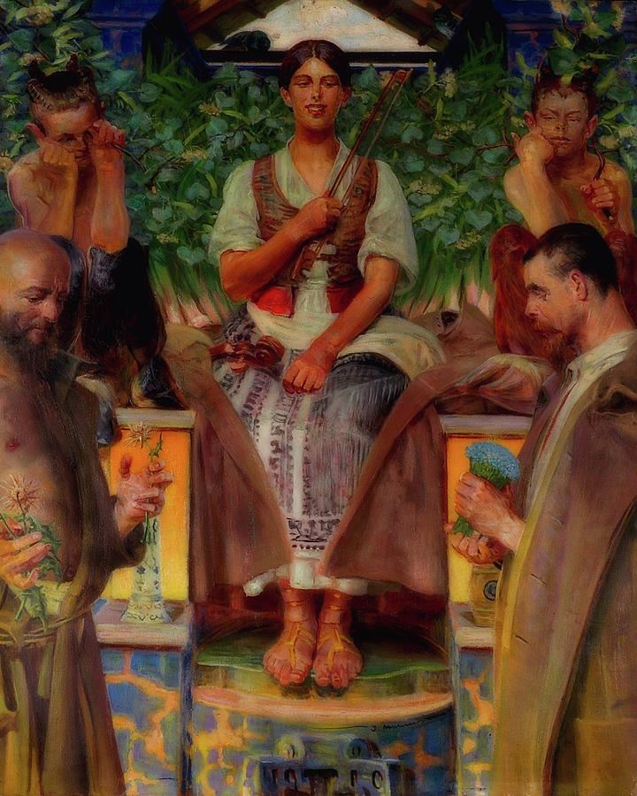 Classical Painting - Tribute To Art And Music by Mountain Dreams Classical Painting - Tribute To Art And Music by Mountain Dreams