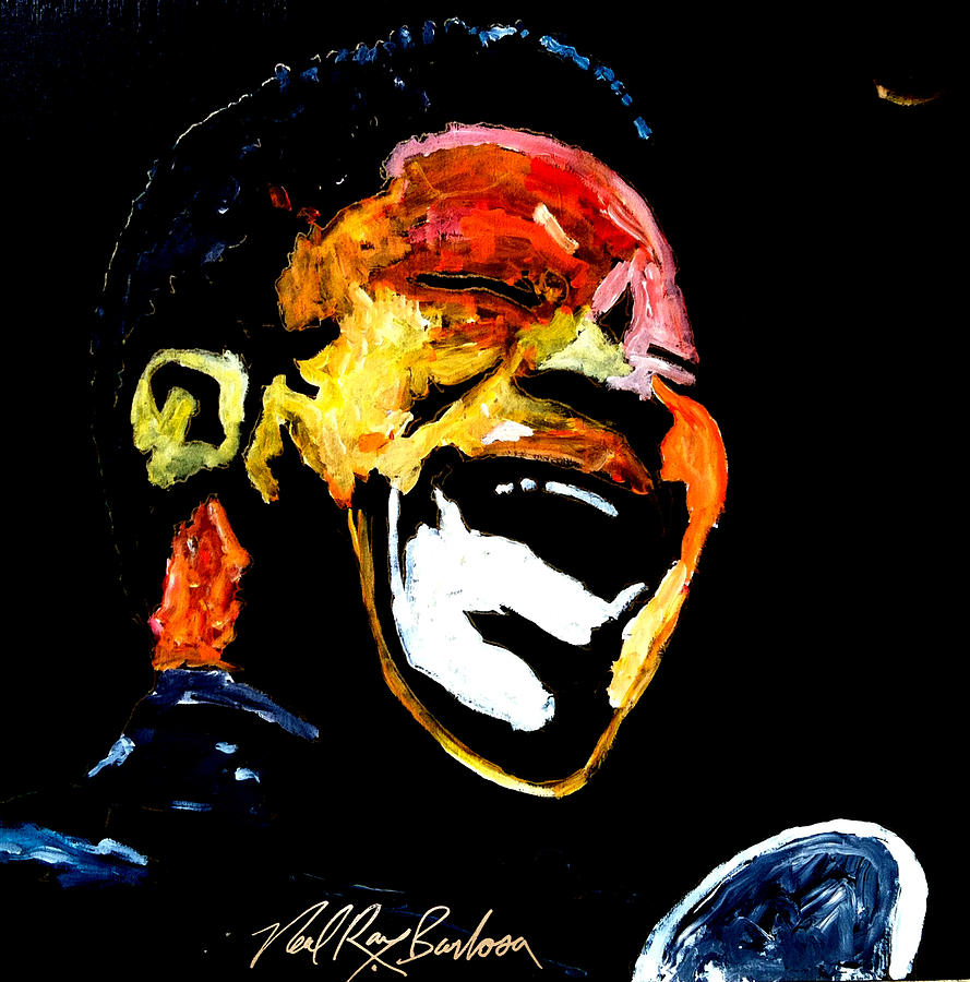 Tribute to BB KING Painting by Neal Barbosa