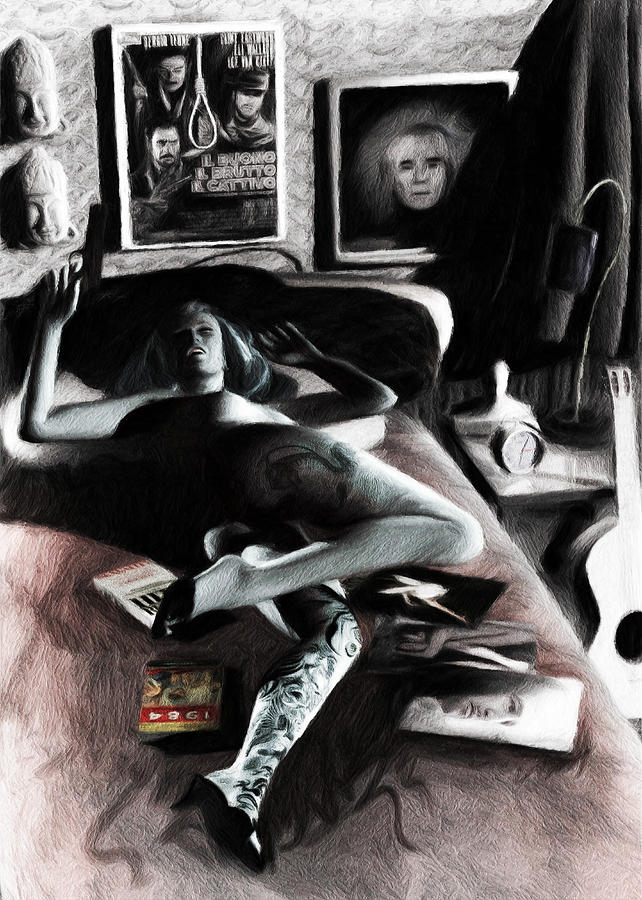 Tribute to Helmut Newton Digital Art by Caito Junqueira