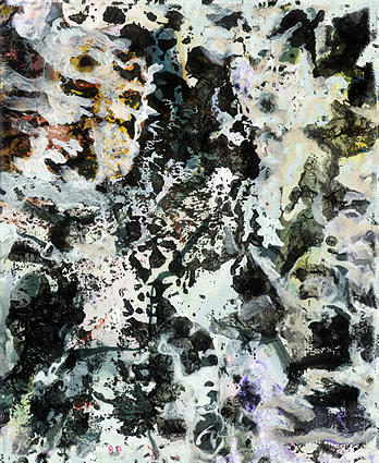 Painting Painting - Tribute To Pollock by Ali EL HADJ TAHAR Painting Painting - Tribute To Pollock by Ali EL HADJ TAHAR