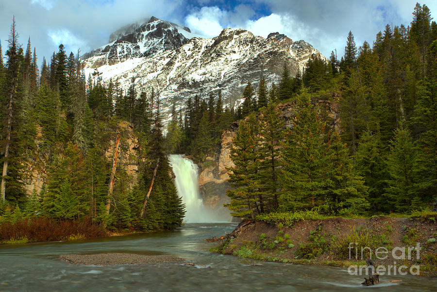 Trick Falls Spring Landscape Photograph by Adam Jewell