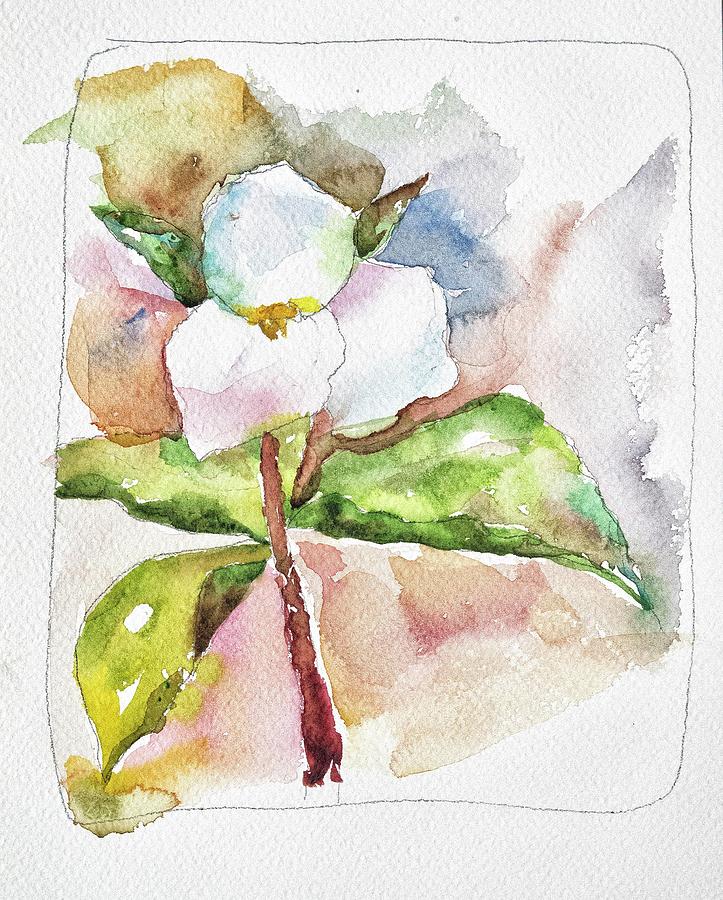 Trillium Painting by Mike Brady - Fine Art America