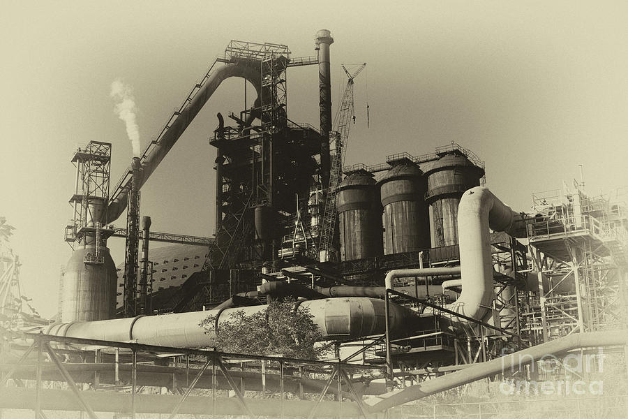 Trinec Iron And Steel Works Photograph