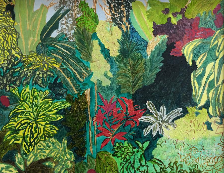 Trinidad Foliage Painting by Rosemarie GoviaMcLeod - Fine Art America