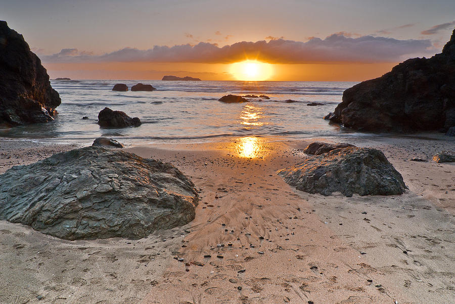 Trinidad State Beach Sunset Photograph by Greg Nyquist