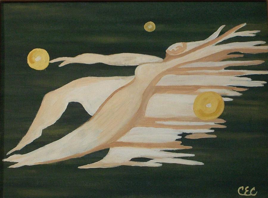 Trinity   A Womans Journey Painting by Carolyn Cable