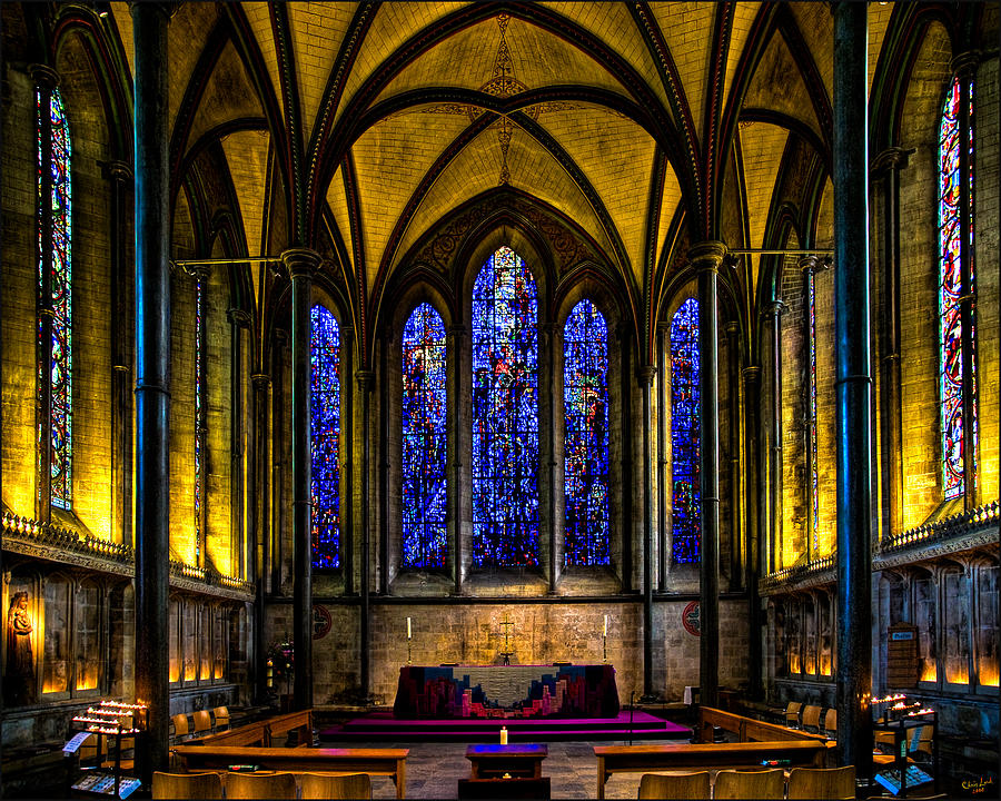 Trinity Chapel Salisbury Cathedral Photograph by Chris Lord