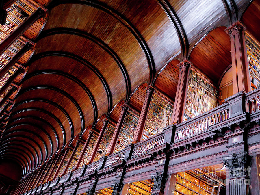 Trinity College Library Dublin Photograph by Lexa Harpell