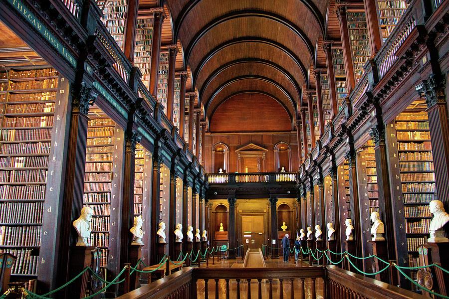 Trinity College Long Room Photograph by Marisa Geraghty Photography