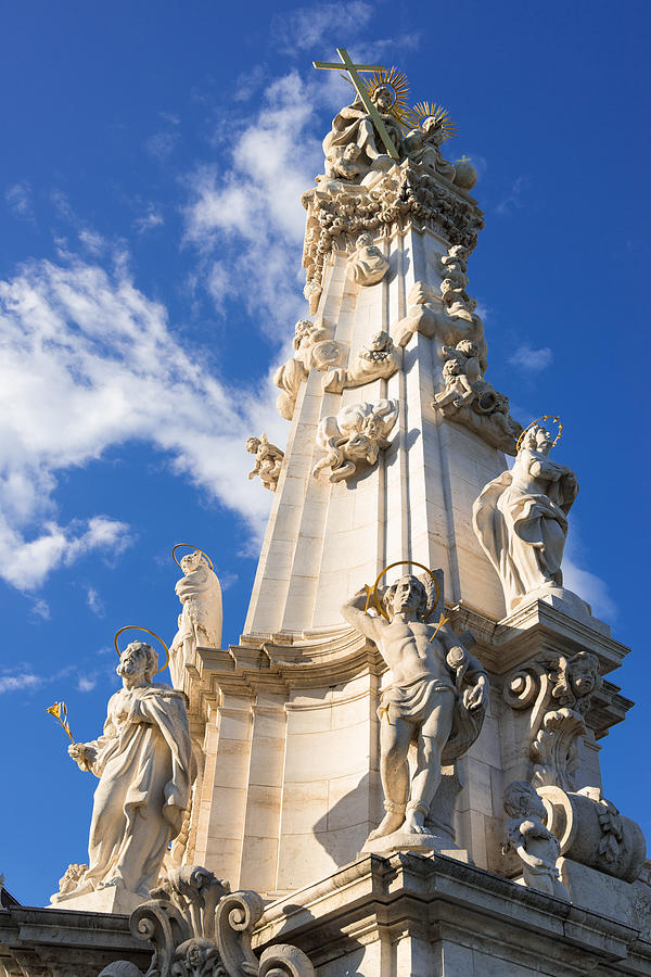 Trinity column Budapest Hungary Photograph by Matthias Hauser