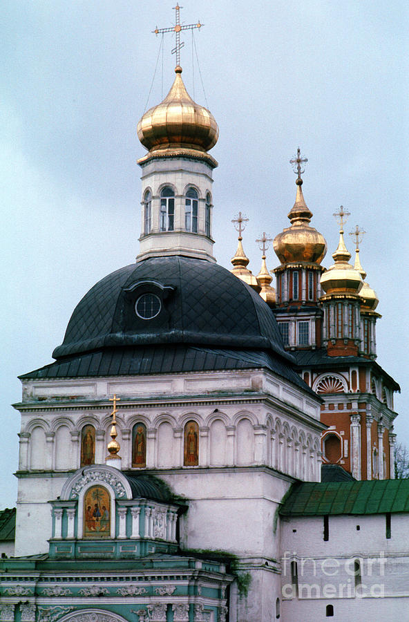 Trinity Lavra of St. Sergius Monastery Sergiev Posad Photograph by Wernher Krutein