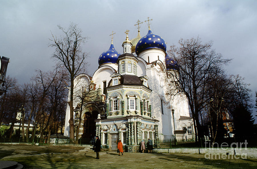 Trinity Lavra of St. Sergius Russian Orthodox ChurchSergiev Posad Photograph by Wernher Krutein