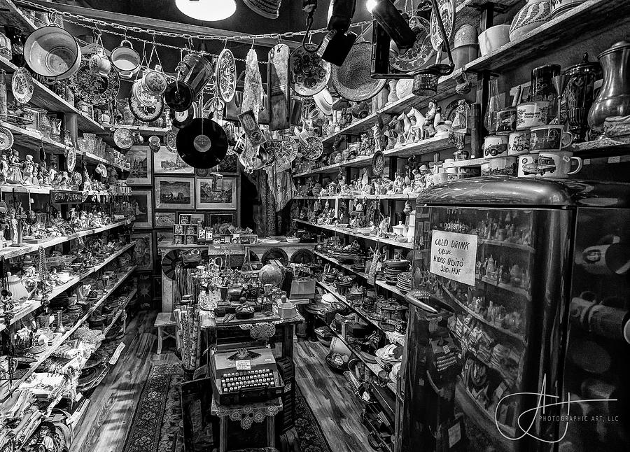 Black And White Photograph - Trinkets by John Hoey