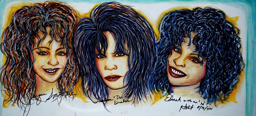 Trio Mixed Media by Joseph Lawrence Vasile Trio Mixed Media by Joseph Lawrence Vasile