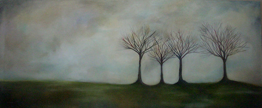 Tree Painting - Trio by Katushka Millones