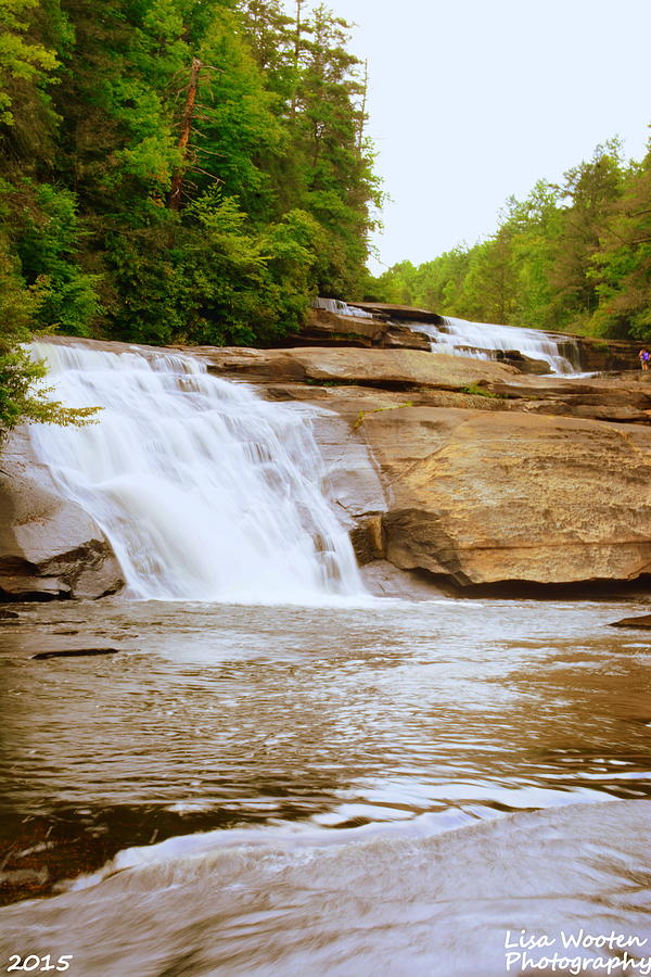 Triple Falls NC Photograph by Lisa Wooten - Fine Art America