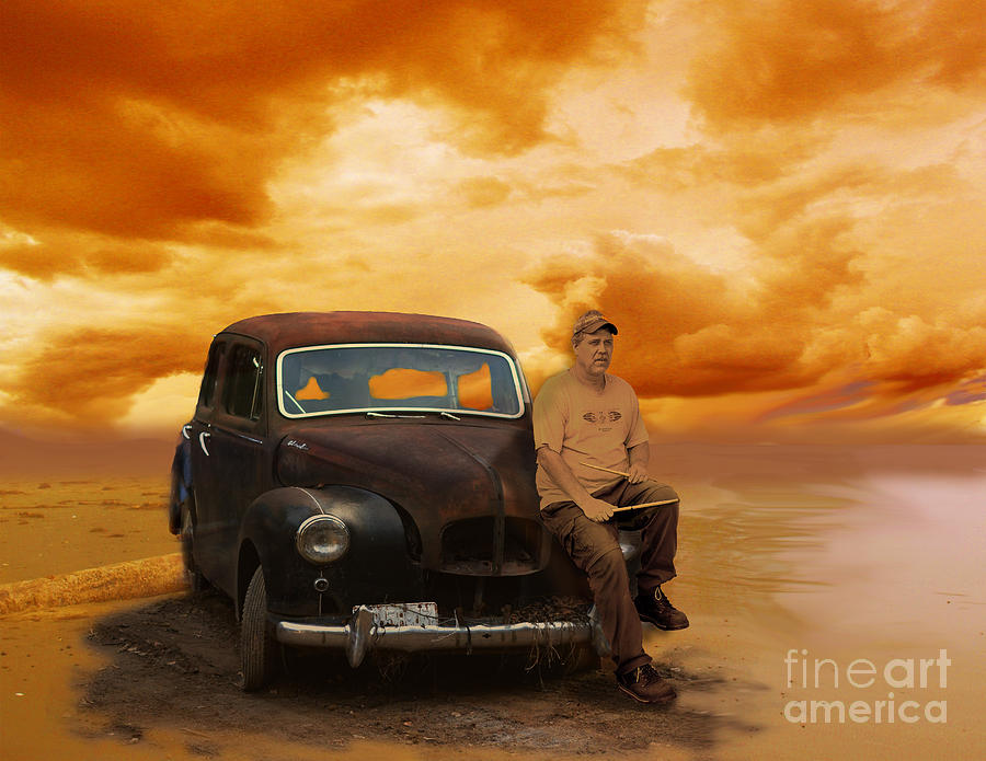 Trippin With My 48 Austin A40 Photograph by Vivian Martin