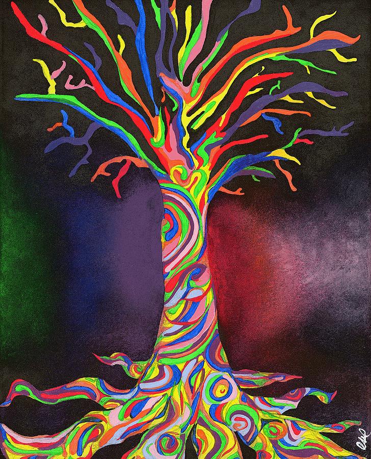 Trippy Tree by Natalie Lue.